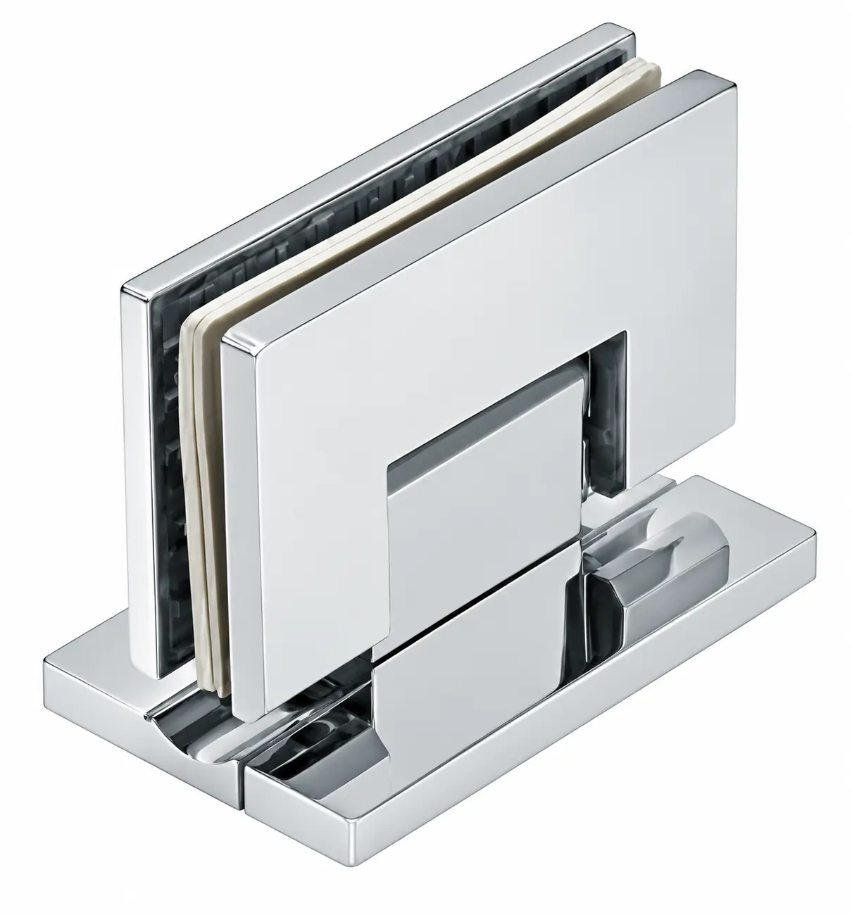 AT-A002-2 90° Shower Door Hinge