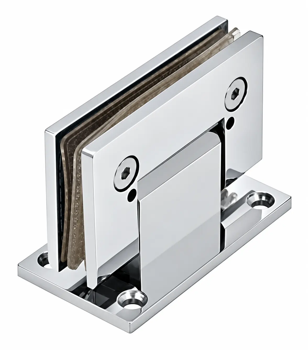 AT-A002-3 90° Shower Door Hinge