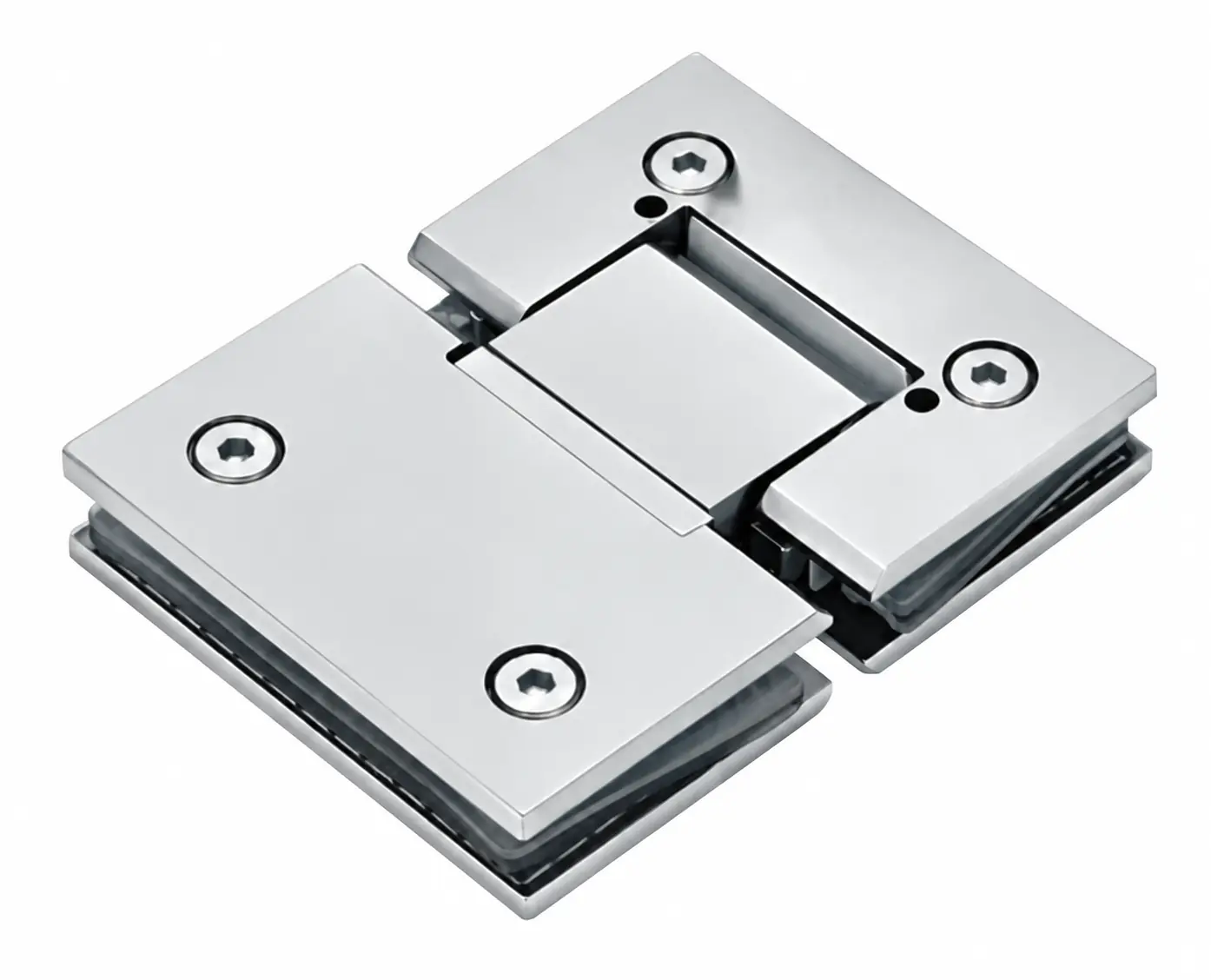 AT-A006-2 180° Shower Door Hinge