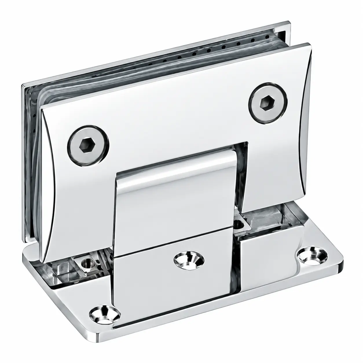 AT-A023 90° Shower Door Hinge