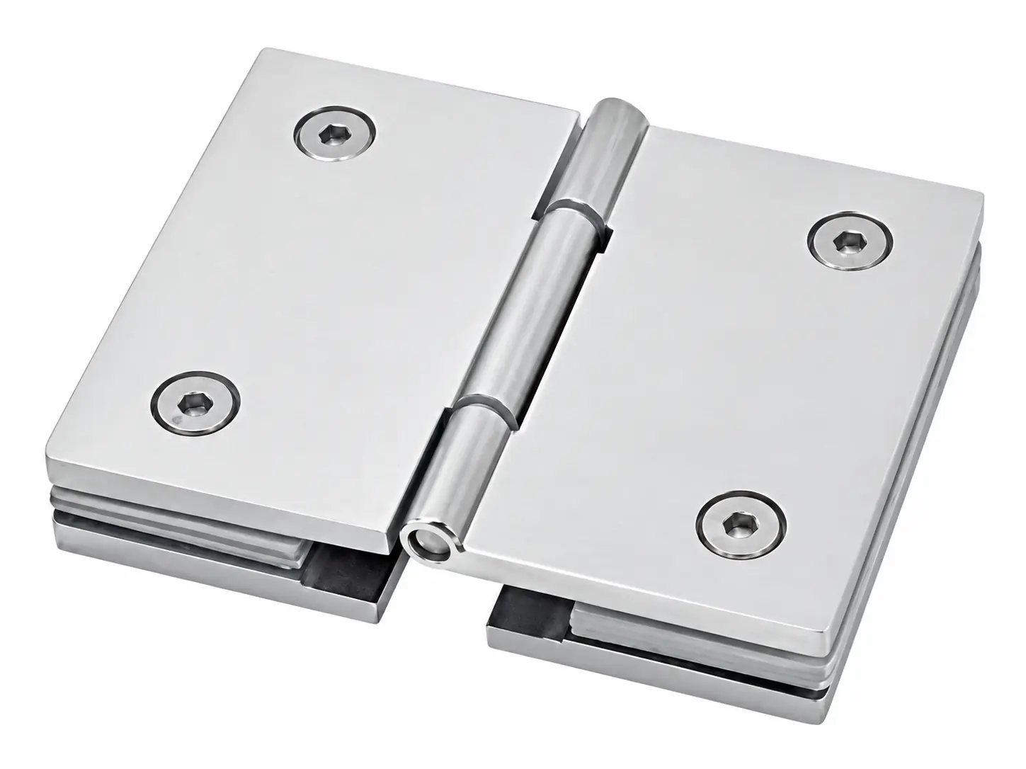 AT-B020-2 180° Glass Door Hinge